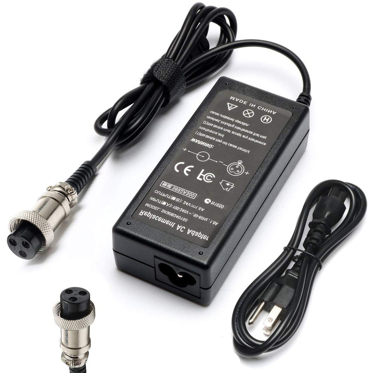 Janboo 24V scooter charger powering Razor MX350 for reliable top-ups