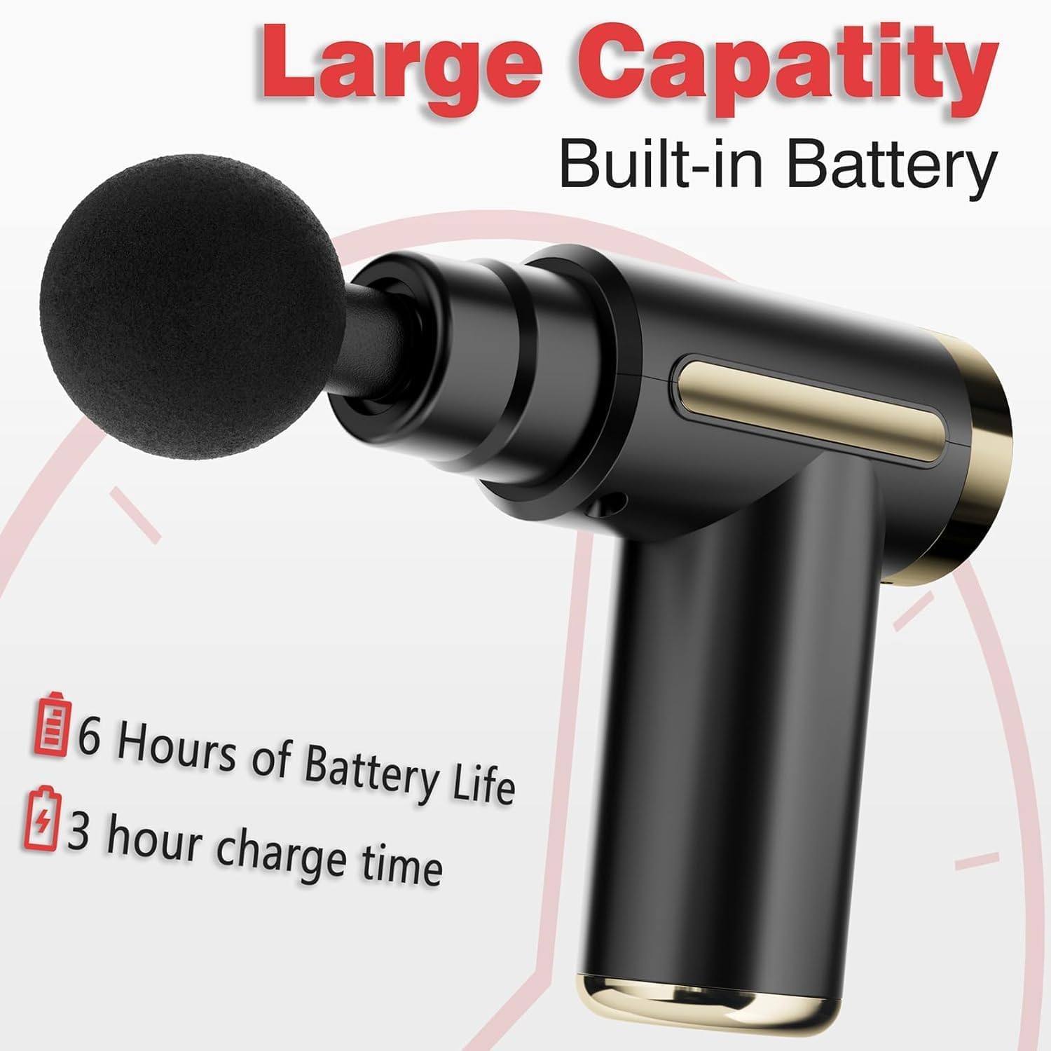 Jancane Mini Massage Gun back and neck massage for sore areas