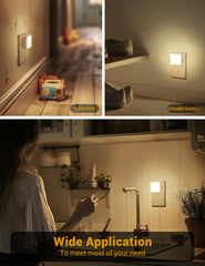 JandCase dusk-dawn sensor illuminates automatically when room dims.
