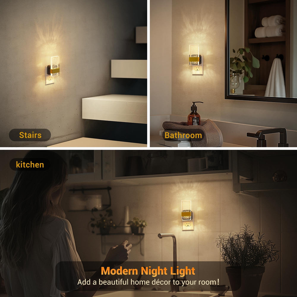 JandCase night light adjusts brightness from 0 to 100 lumens.