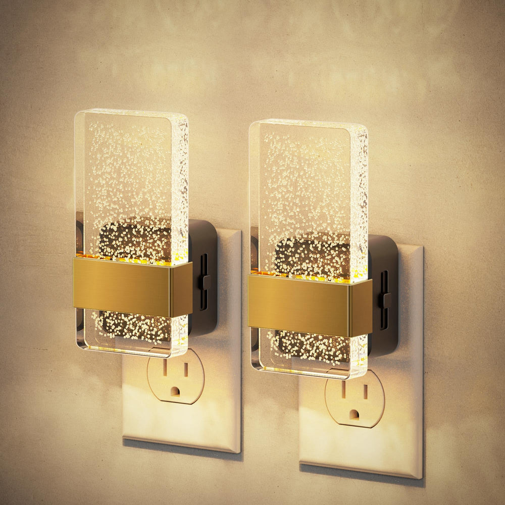 JandCase night light wall plug with dusk-to-dawn sensor for effortless safety.