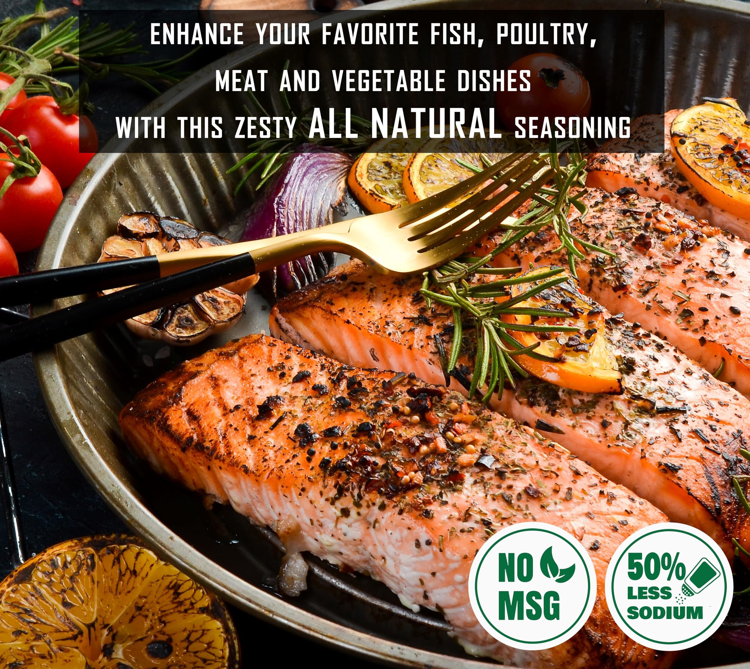 Grilled meat brushed with Jane's Krazy Mixed-Up Salt marinade
