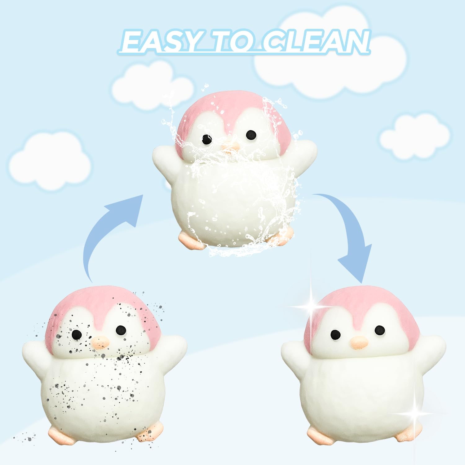 JANESVISSY Easter Taba chick squishy playful squeeze for travel