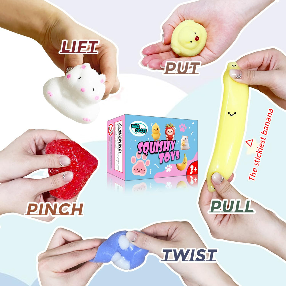 JANESVISSY Taba squishies cat paws close-up for fidget ease and mood boost.