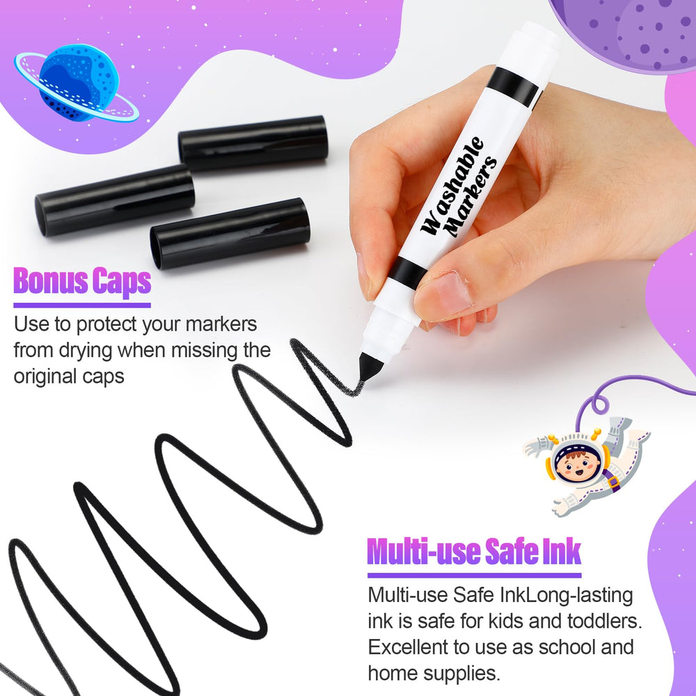 Janjaugh kids art markers ideal for crafts and school assignments.