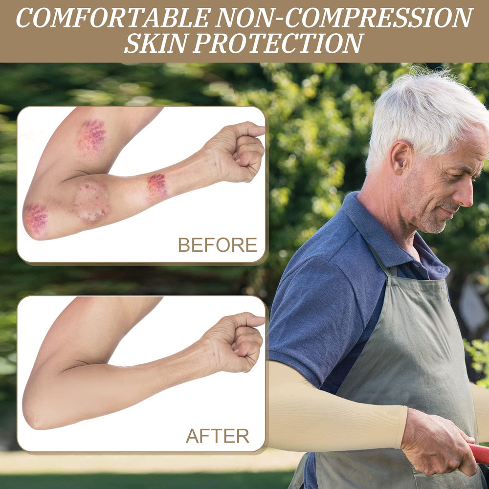 Janmercy thumb-opening arm sleeve enables easy movement and protection.