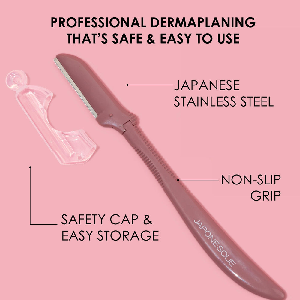 JAPONESQUE Complexion Perfection dermaplaner supports better serum absorption