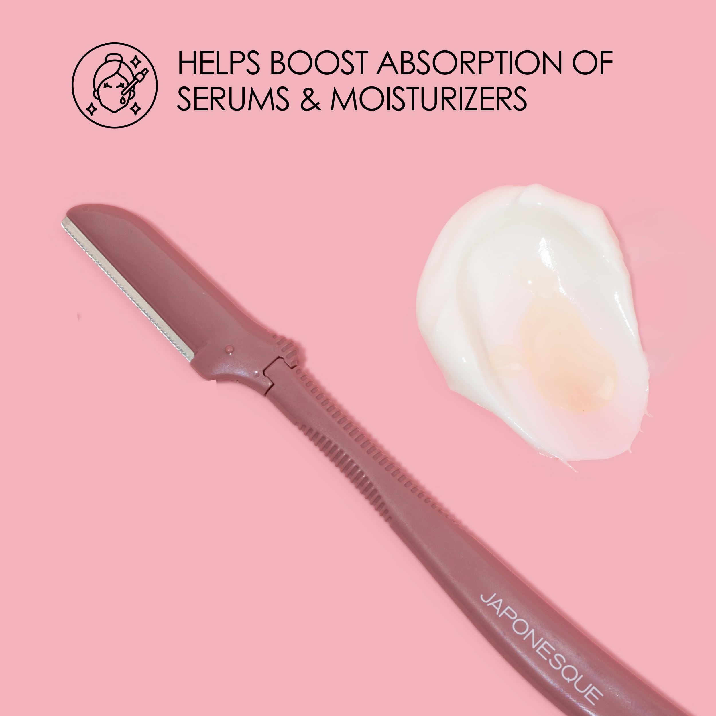JAPONESQUE Complexion Perfection women’s dermaplaner tool for comfortable handling