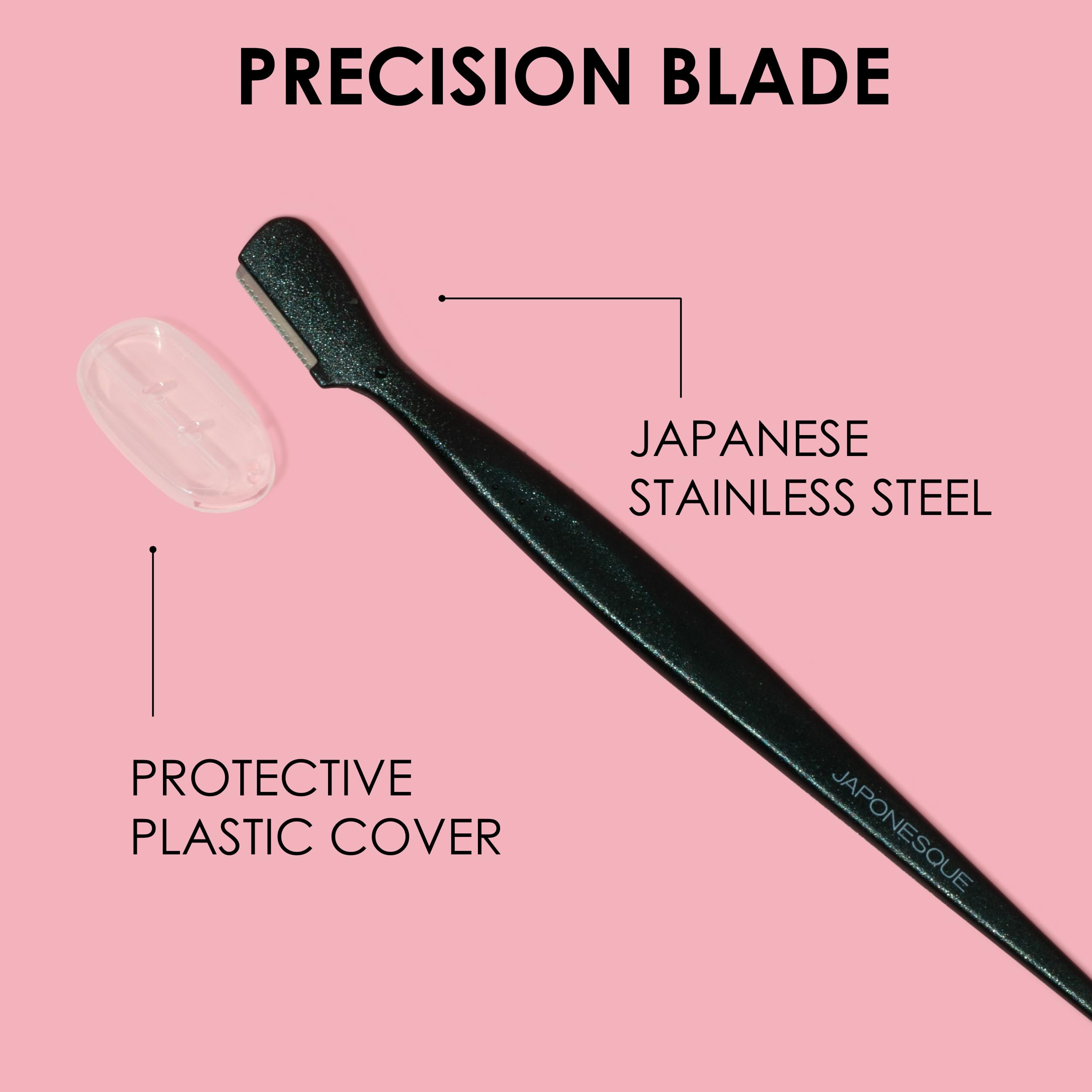 Japonesque face razor compact design for on-the-go grooming