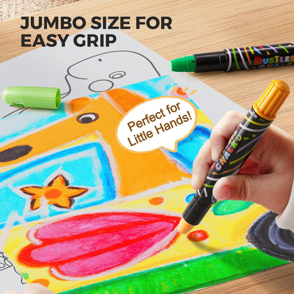 Jar Melo gift-pack sidewalk chalk set for birthdays and camps
