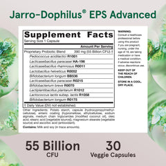 Jarro-Dophilus EPS Advanced blister-pack packaging keeps capsules dry