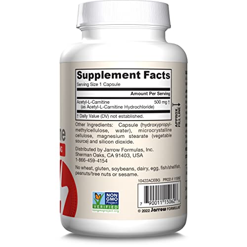 Jarrow Formulas label detail highlights directions and supplement facts.