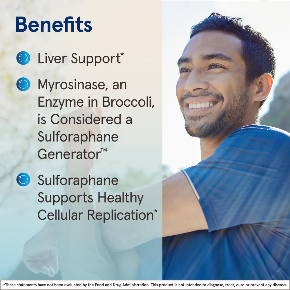 Vegan and gluten-free BroccoMax supplement for dairy-free lifestyles