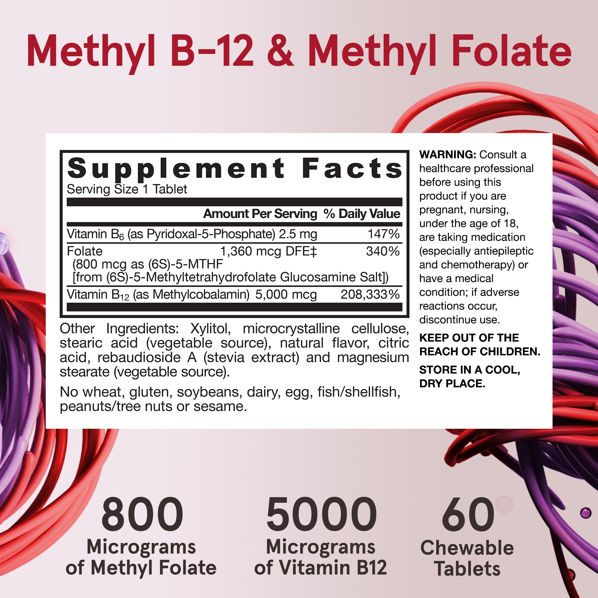 Chewable tablet supporting cellular energy metabolism from Jarrow Formulas
