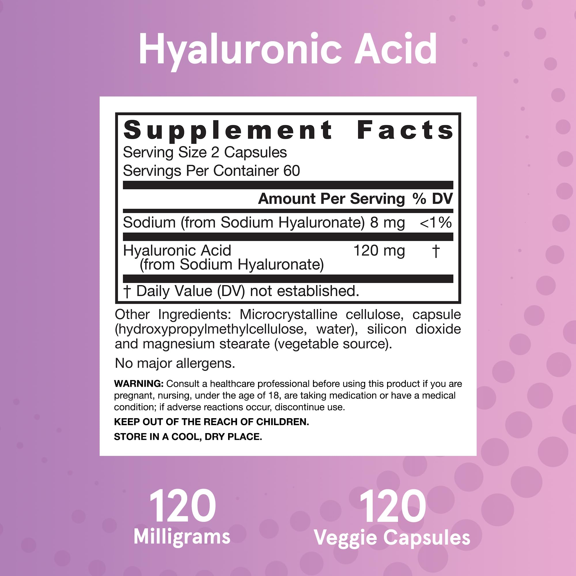 Illustration graphic showing fermentation origin of hyaluronic acid