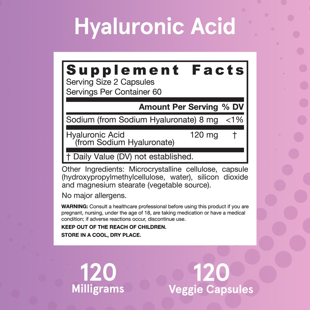 Illustration graphic showing fermentation origin of hyaluronic acid