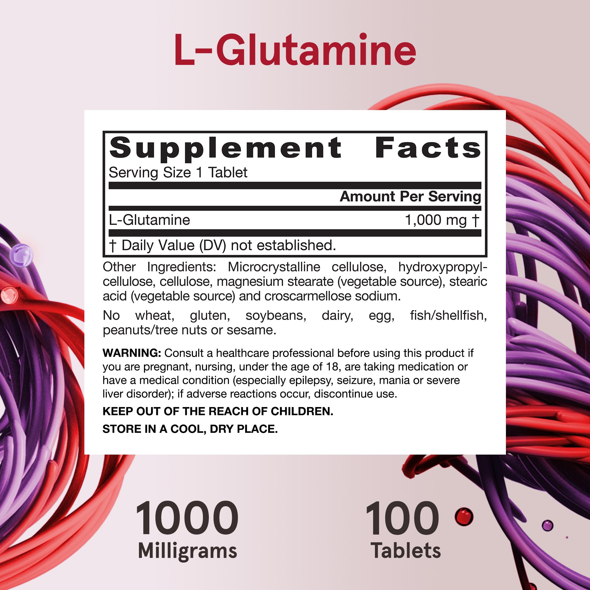 Jarrow Formulas L-Glutamine product line highlights immune support