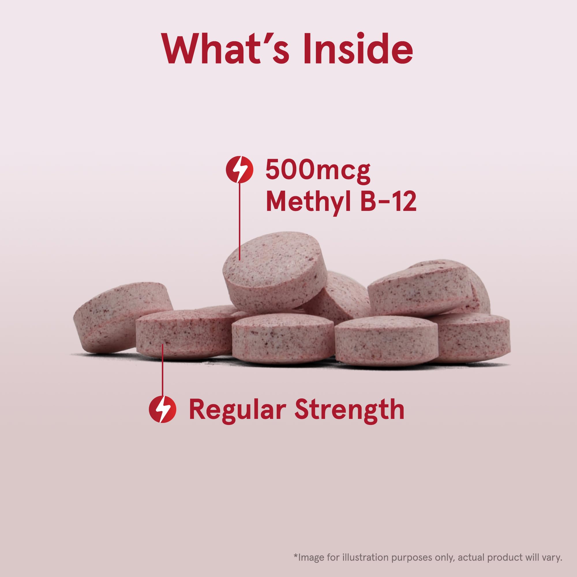 Cherry flavor chewables from Jarrow Formulas Methyl B-12 packaging ready to take