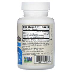 Close-up of Jarrow Formulas milk thistle capsules for daily liver support