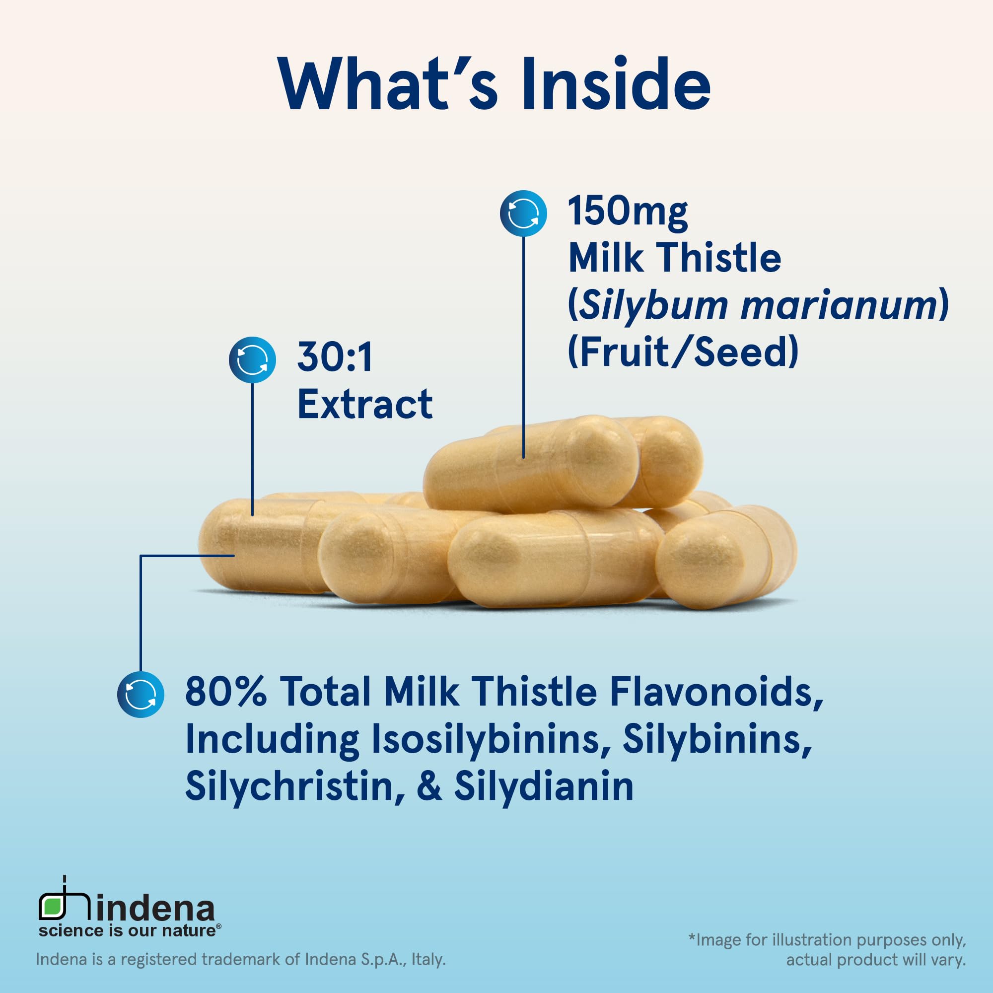 Jarrow Formulas Milk Thistle label detail shows 30:1 extract potency.