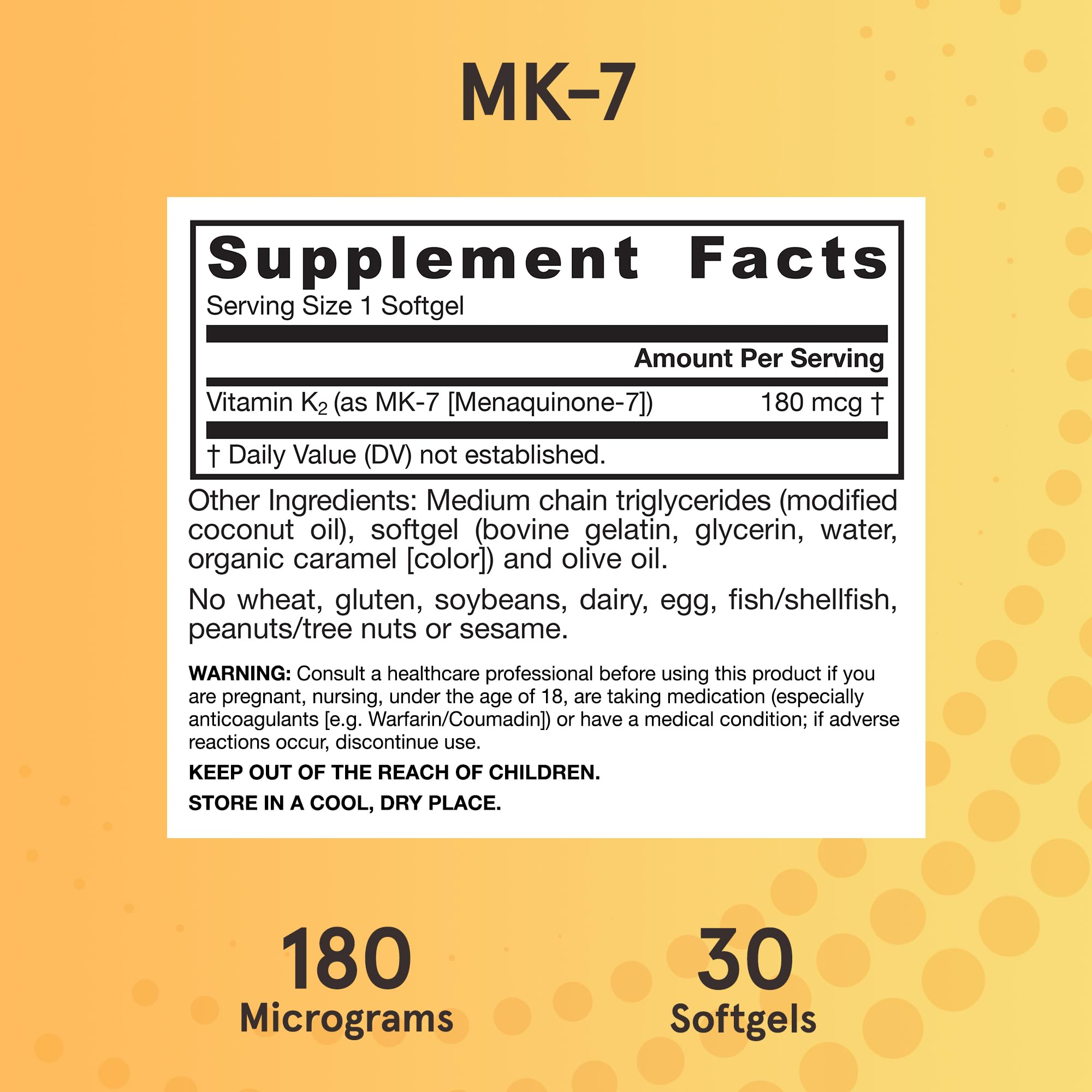 Jarrow Formulas MK-7 bottle displayed on a desk for daily routine