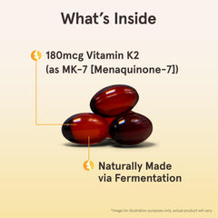 Jarrow Formulas MK-7 softgel capsules ready for daily use