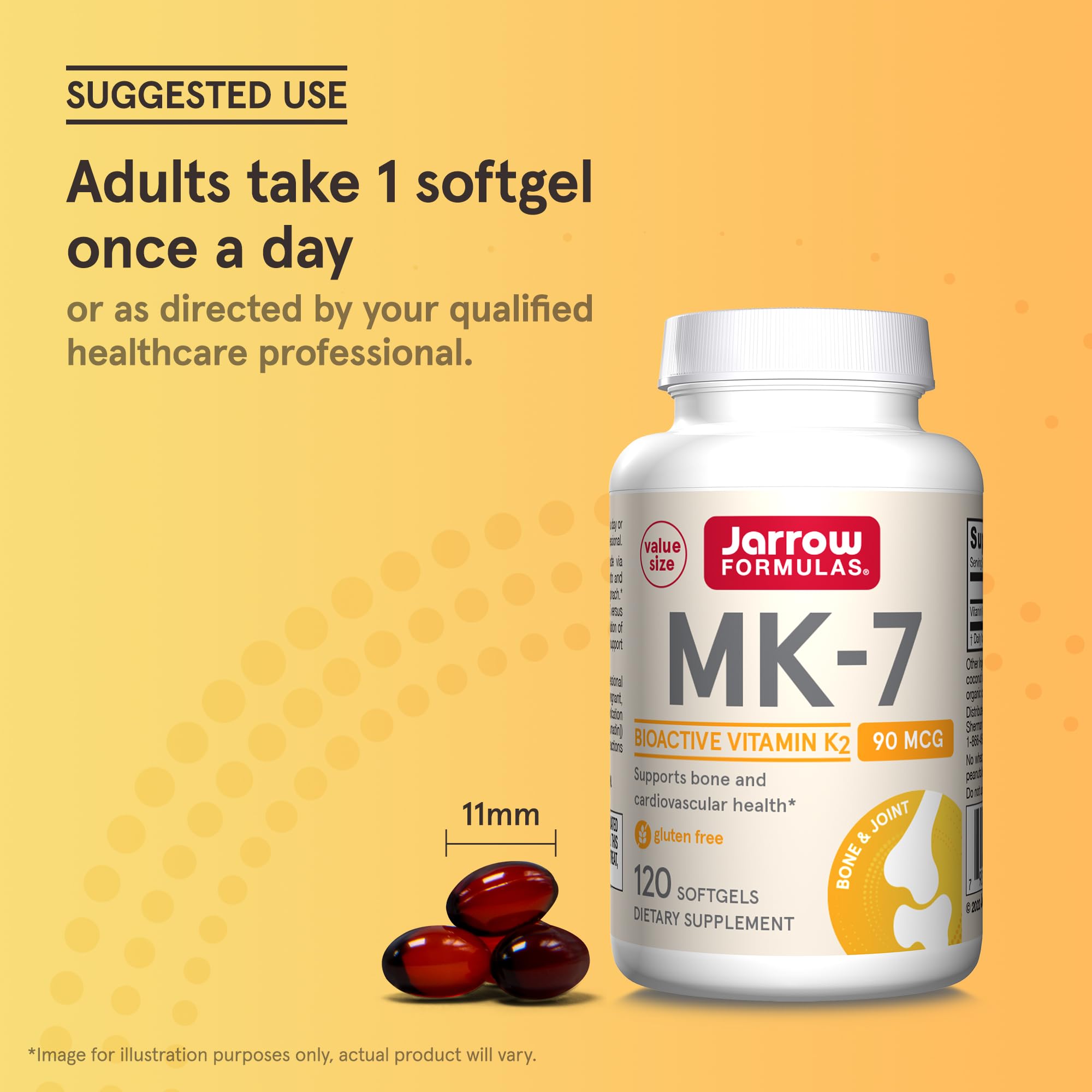 Front packaging of Jarrow Formulas MK-7