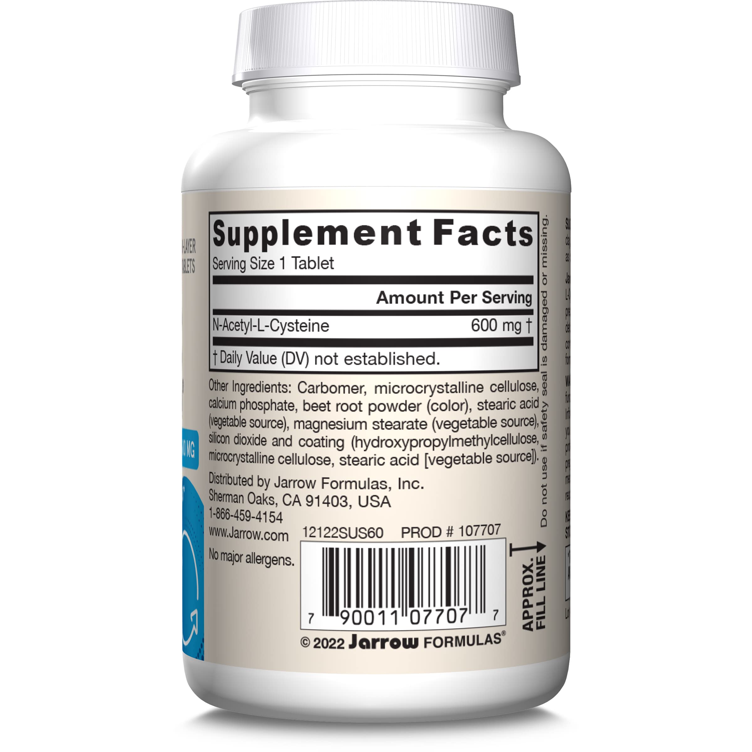 Shelf display of NAC Sustain 60-tablet bottle in store