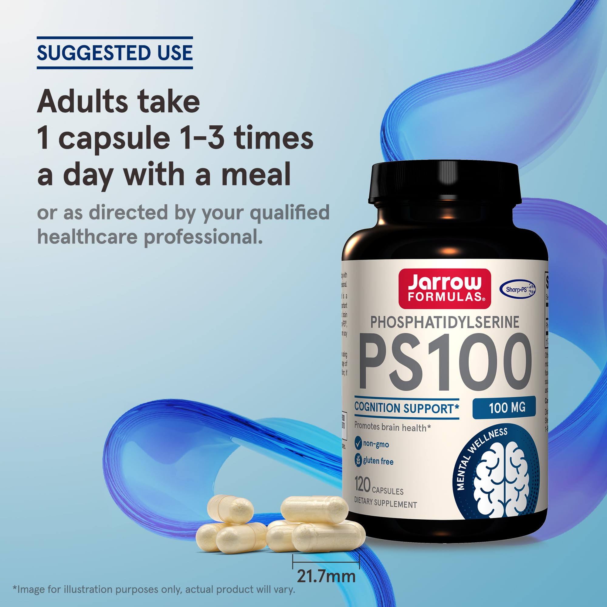 Capsule texture and smooth coating ready to swallow.