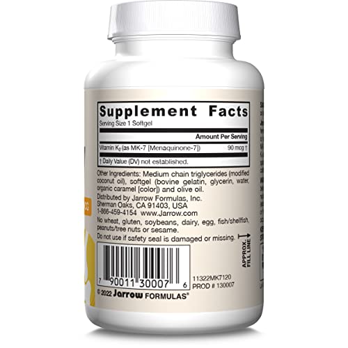 Lifestyle-friendly MK-7 packaging suggests bone and vascular support