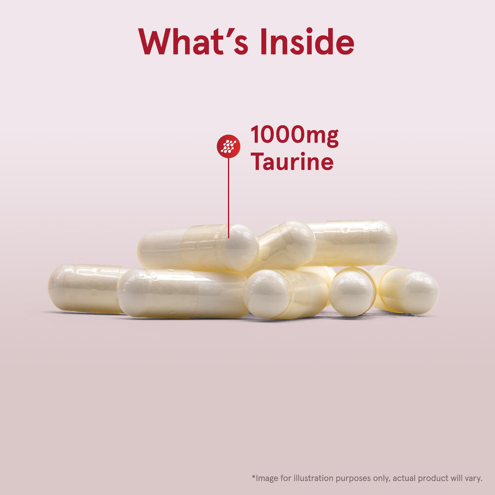Jarrow Taurine ingredient close-up highlighting amino acid benefits