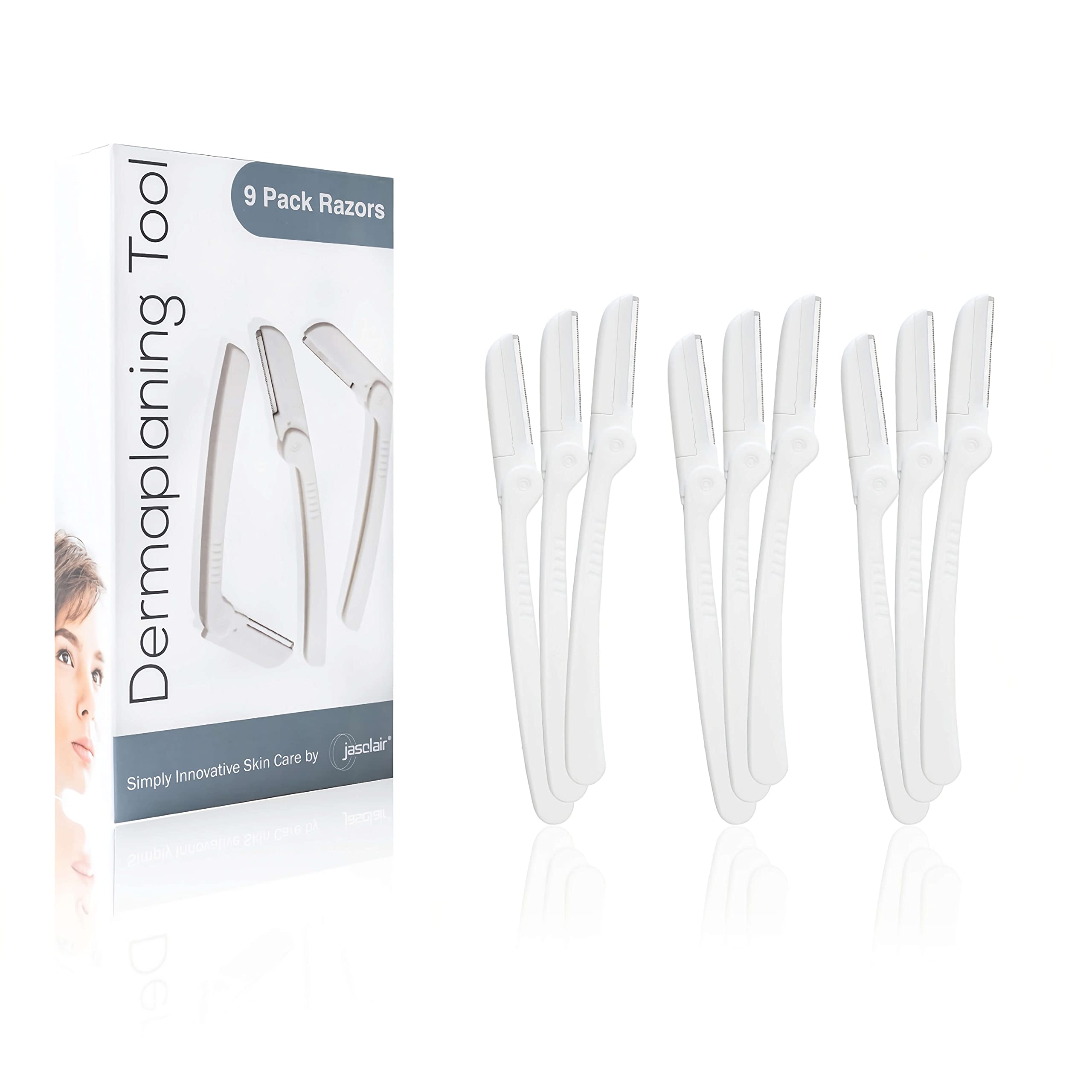 Jasclair Dermaplaning Razor travel case keeps your routine portable