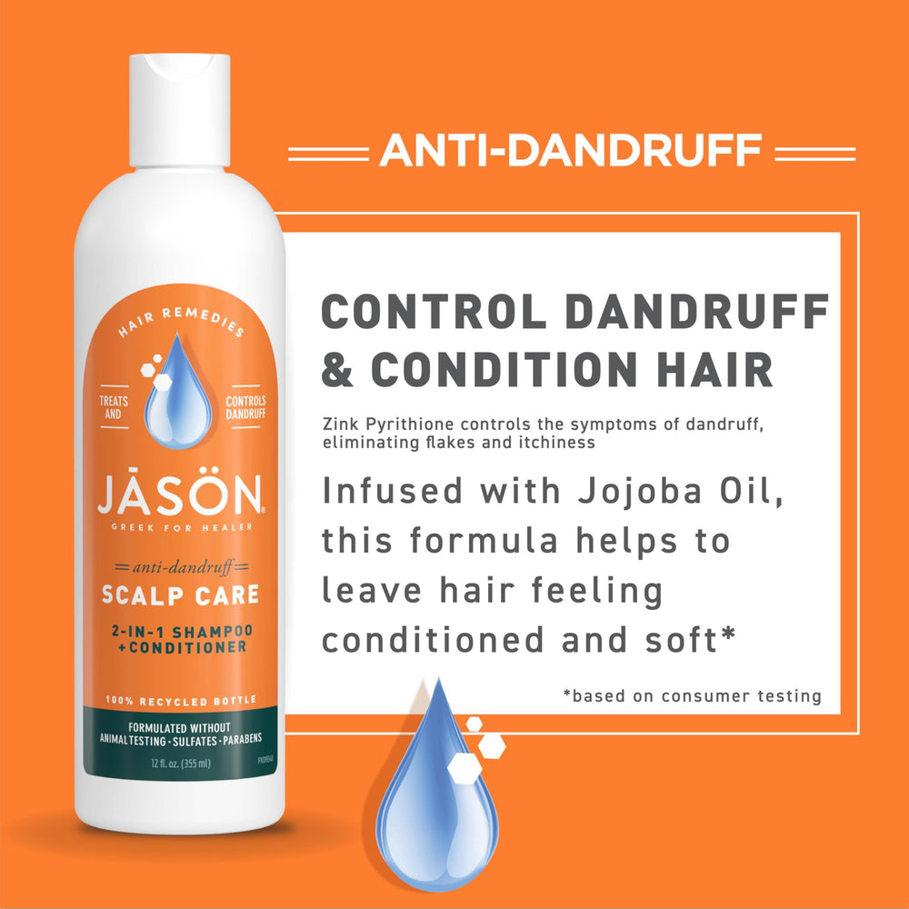 Jason Dandruff Relief creamy lather forms during wash