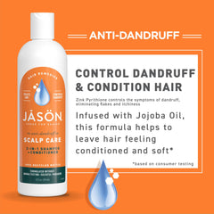 Jason Dandruff Relief creamy lather forms during wash