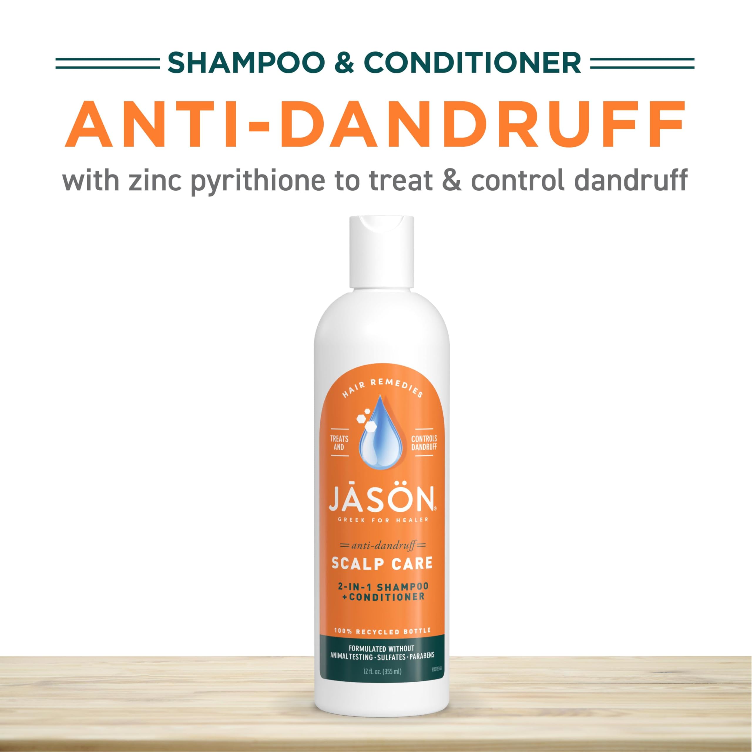 Jason Dandruff Relief hair feels softer and more manageable after use