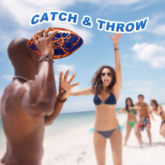 Jasonwell double-laced football ensures secure grip during throws.