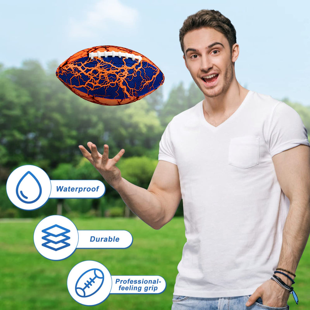 Jasonwell outdoor football set for pool parties and family game time.
