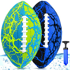 Jasonwell pool water football 2-pack, perfect for pool and beach play with strong grip.