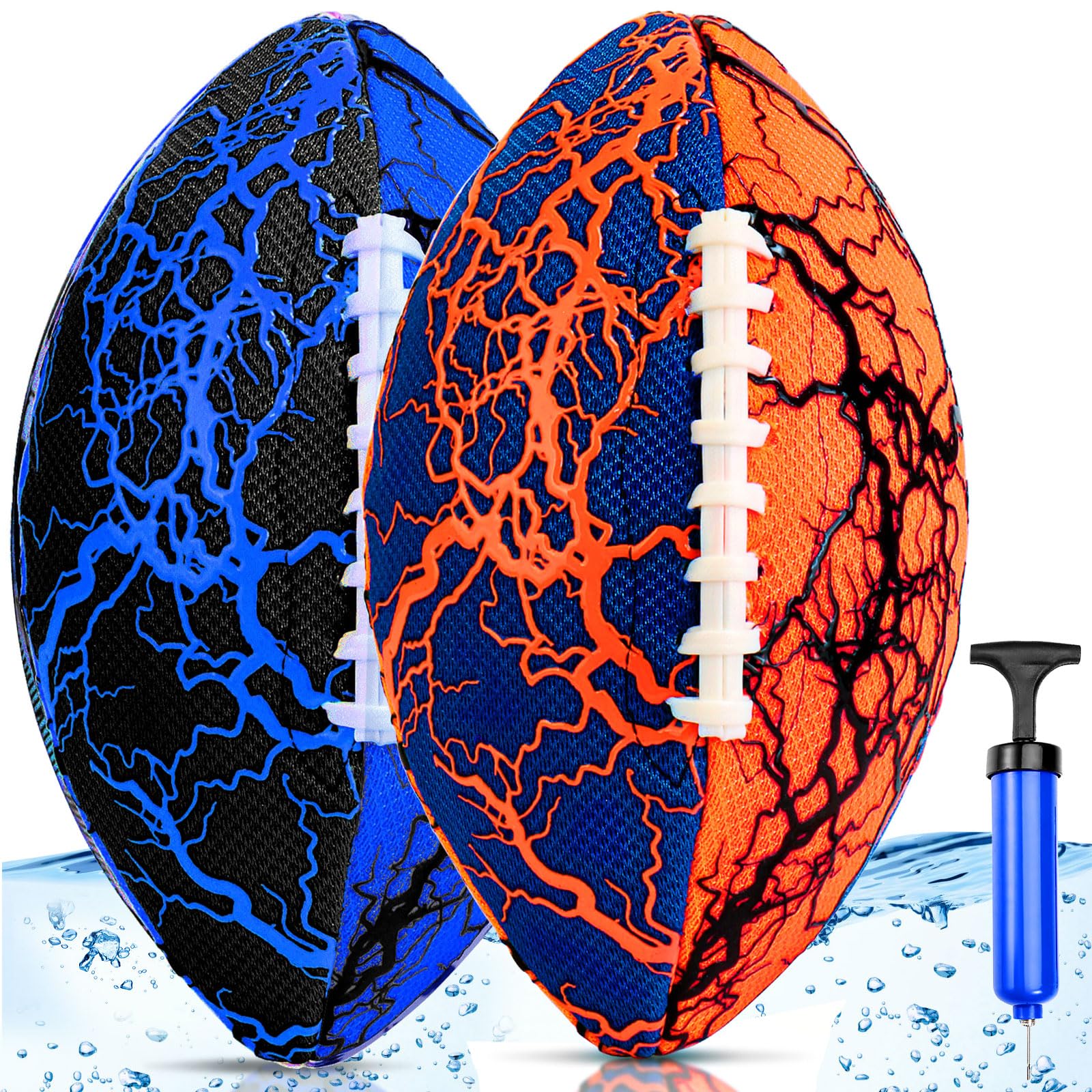 Jasonwell water football with strong grip for accurate throws in pool or sea.