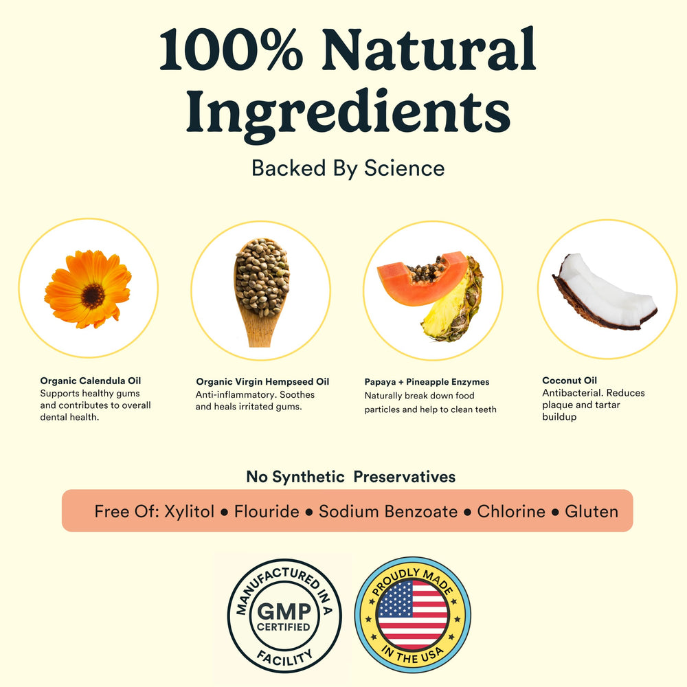 Jasper Dog Toothpaste virgin coconut oil for breath freshness