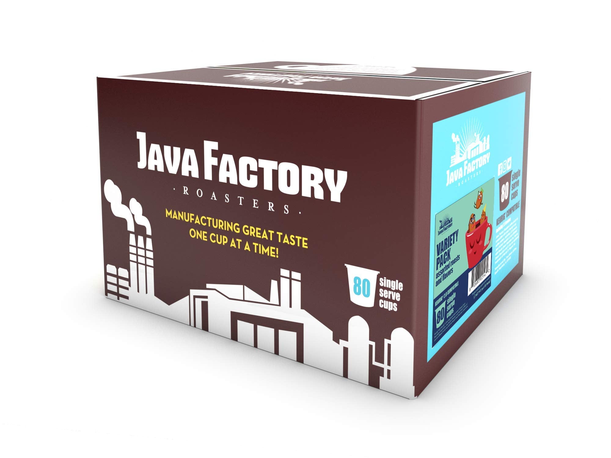 Java Factory butter-toffee flavor pod adds sweet, smooth notes