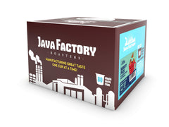 Java Factory butter-toffee flavor pod adds sweet, smooth notes