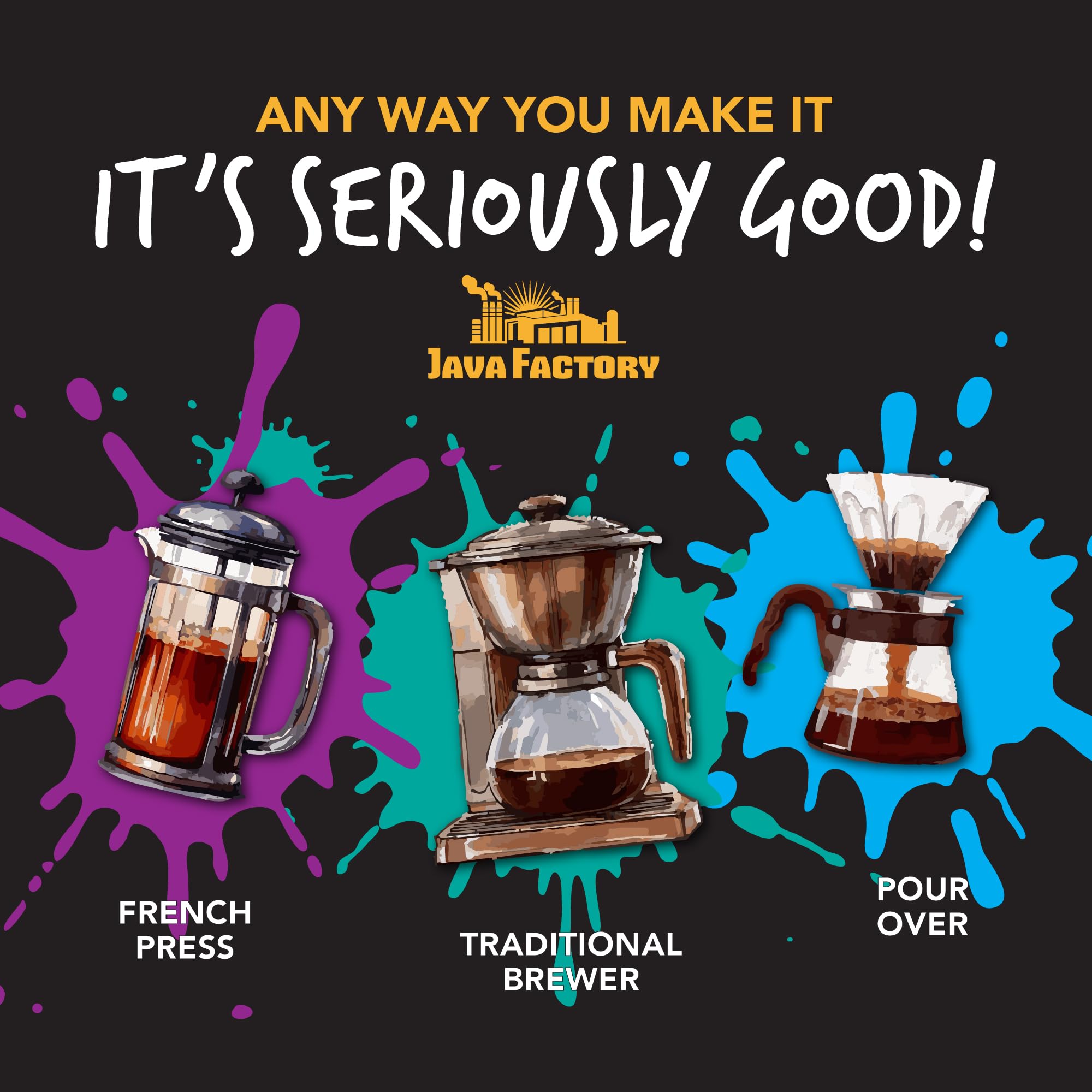 No added sugar packaging of Java Factory French Toast signals natural taste
