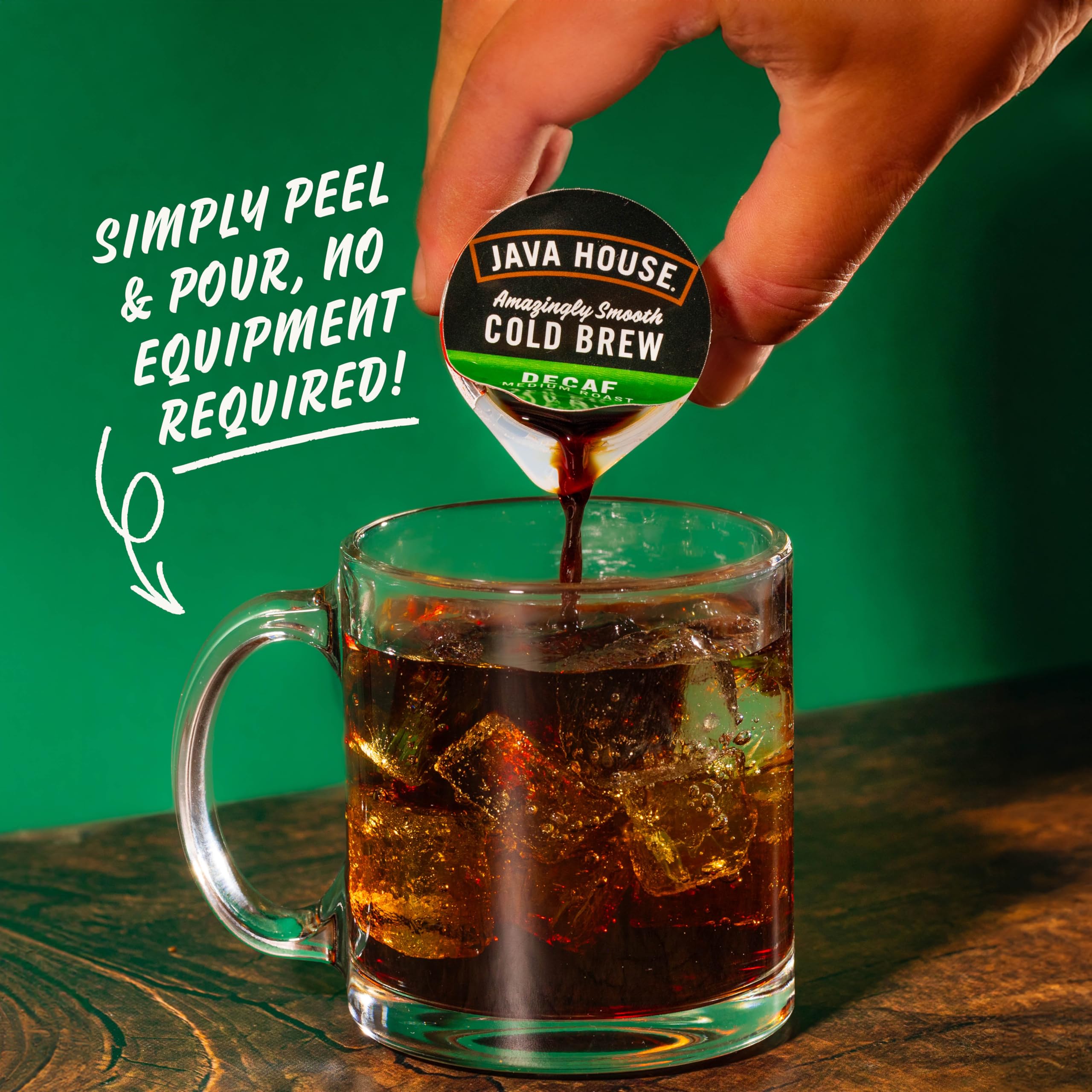 Java House 12-hour steep showcases bold cold brew flavor.