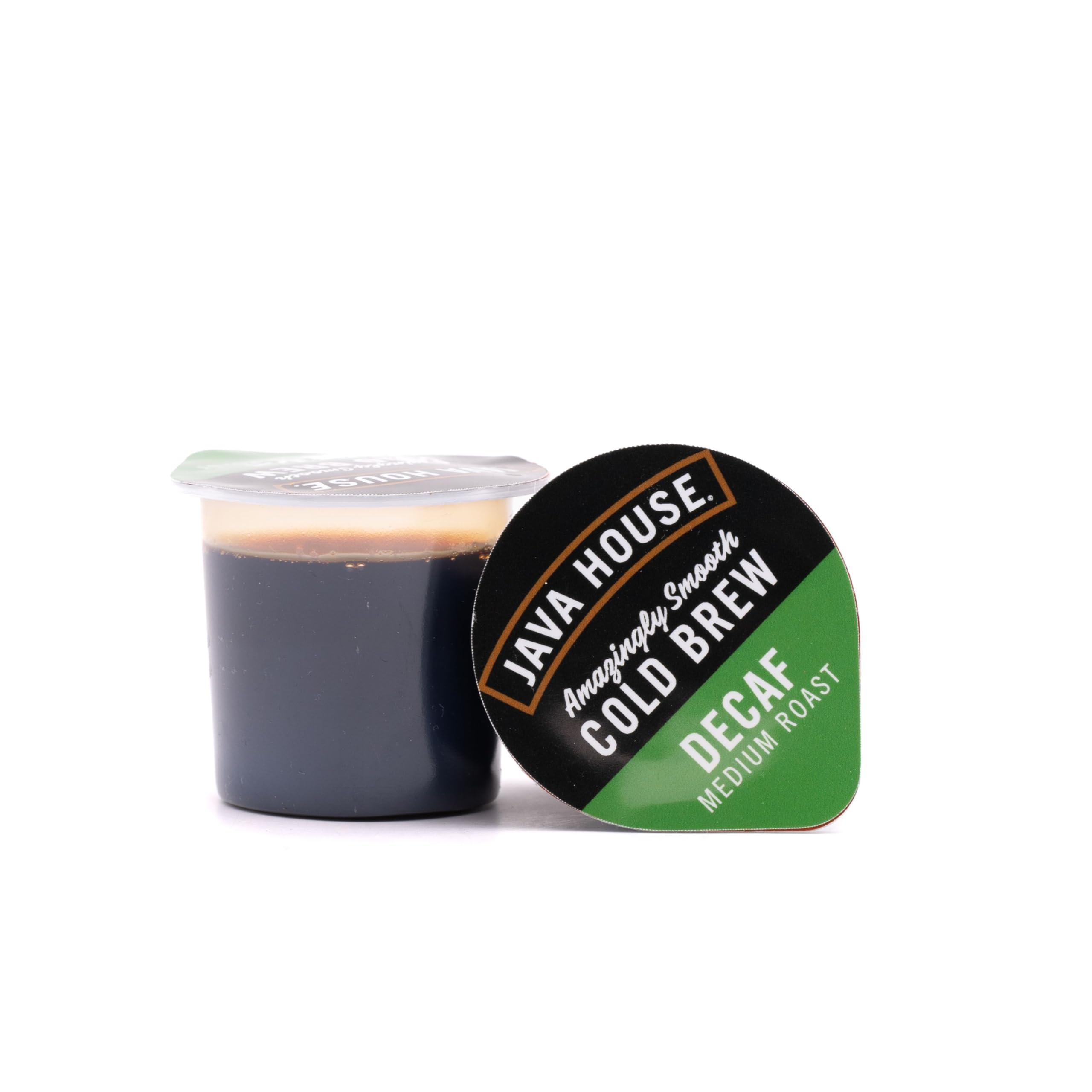 Java House Arabica decaf pods deliver premium flavor with no caffeine.
