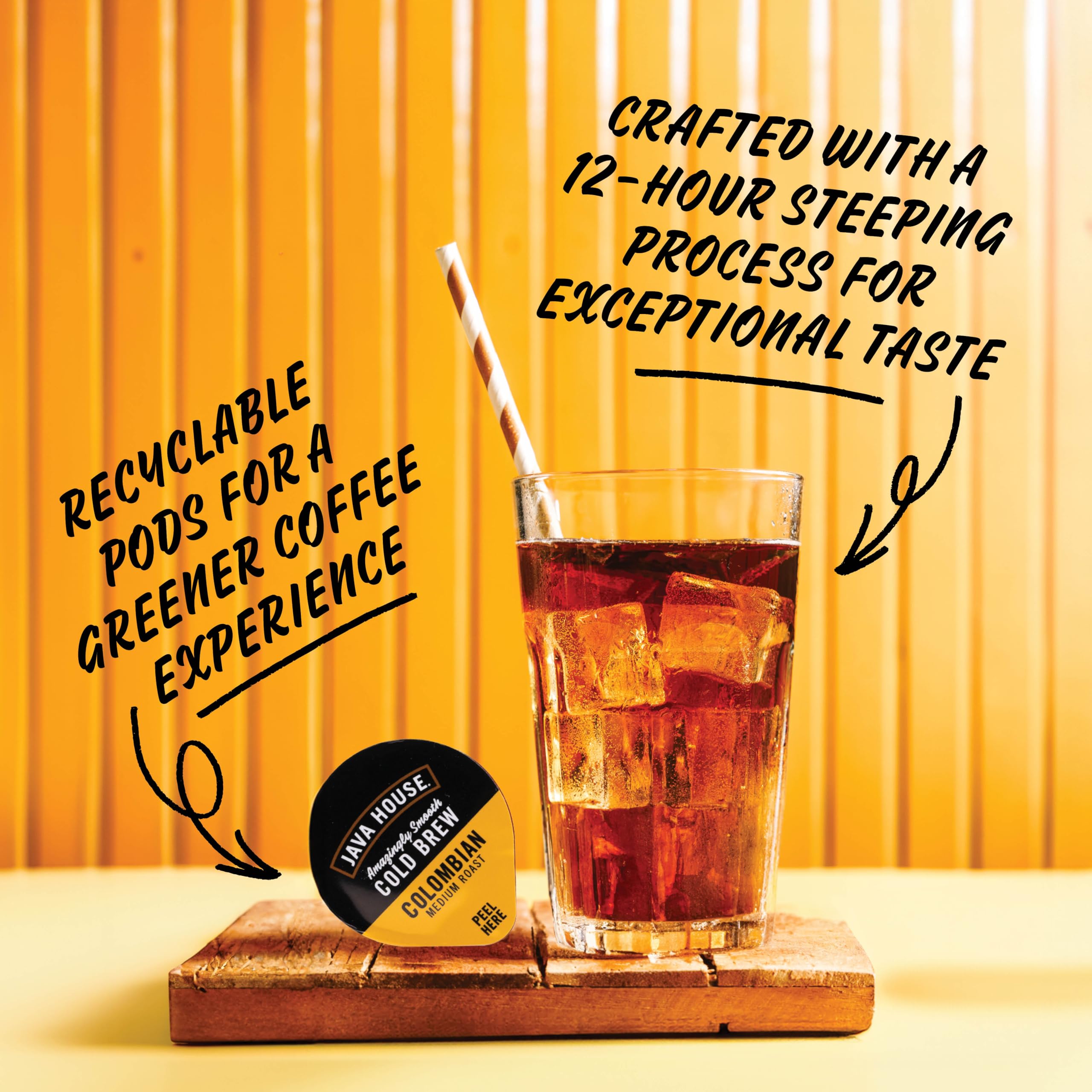Java House caffeine per serving provides a kick for busy mornings.