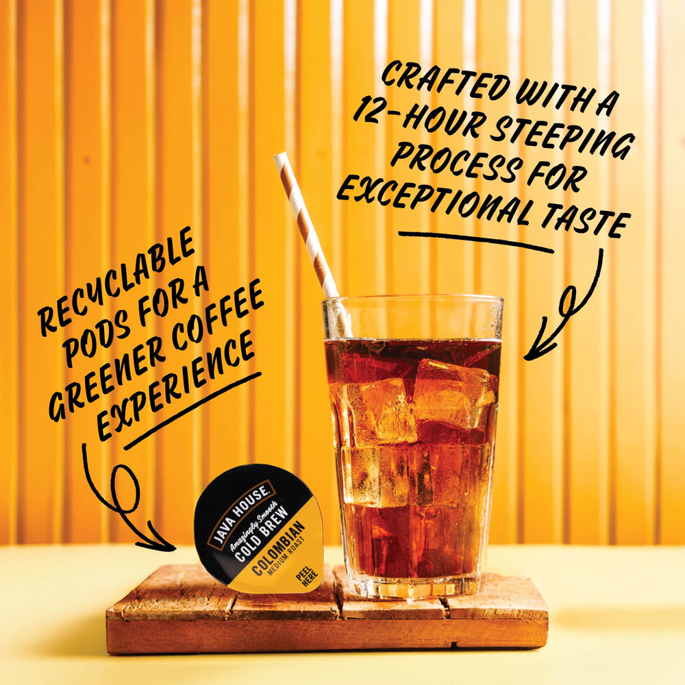Java House caffeine per serving provides a kick for busy mornings.