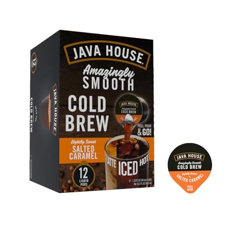Java House travel-ready pod ready for on-the-go cold brew.