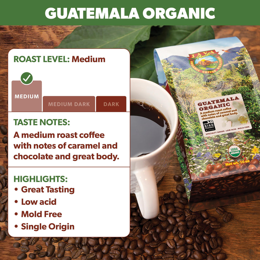 Java Planet mold-free arabica coffee ensures a pure cup