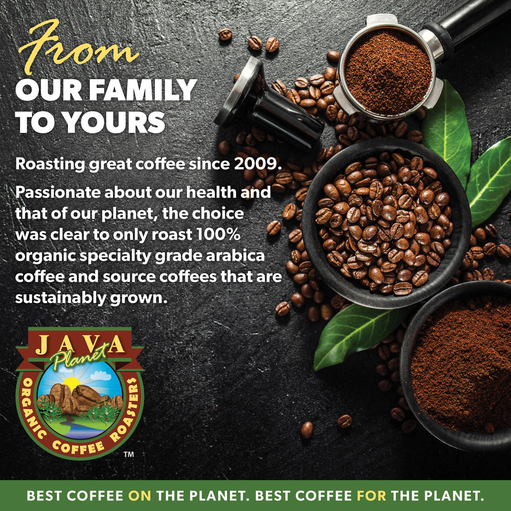 Java Planet sustainably farmed coffee supporting responsible growers